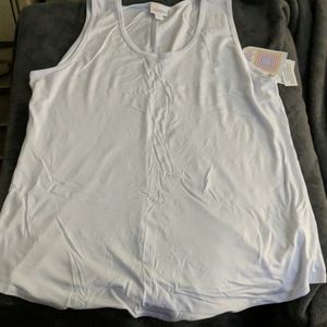 White lularoe tank top size 2xl